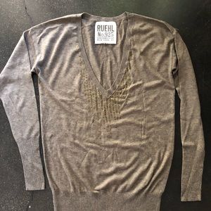 Ruehl sweater blouse